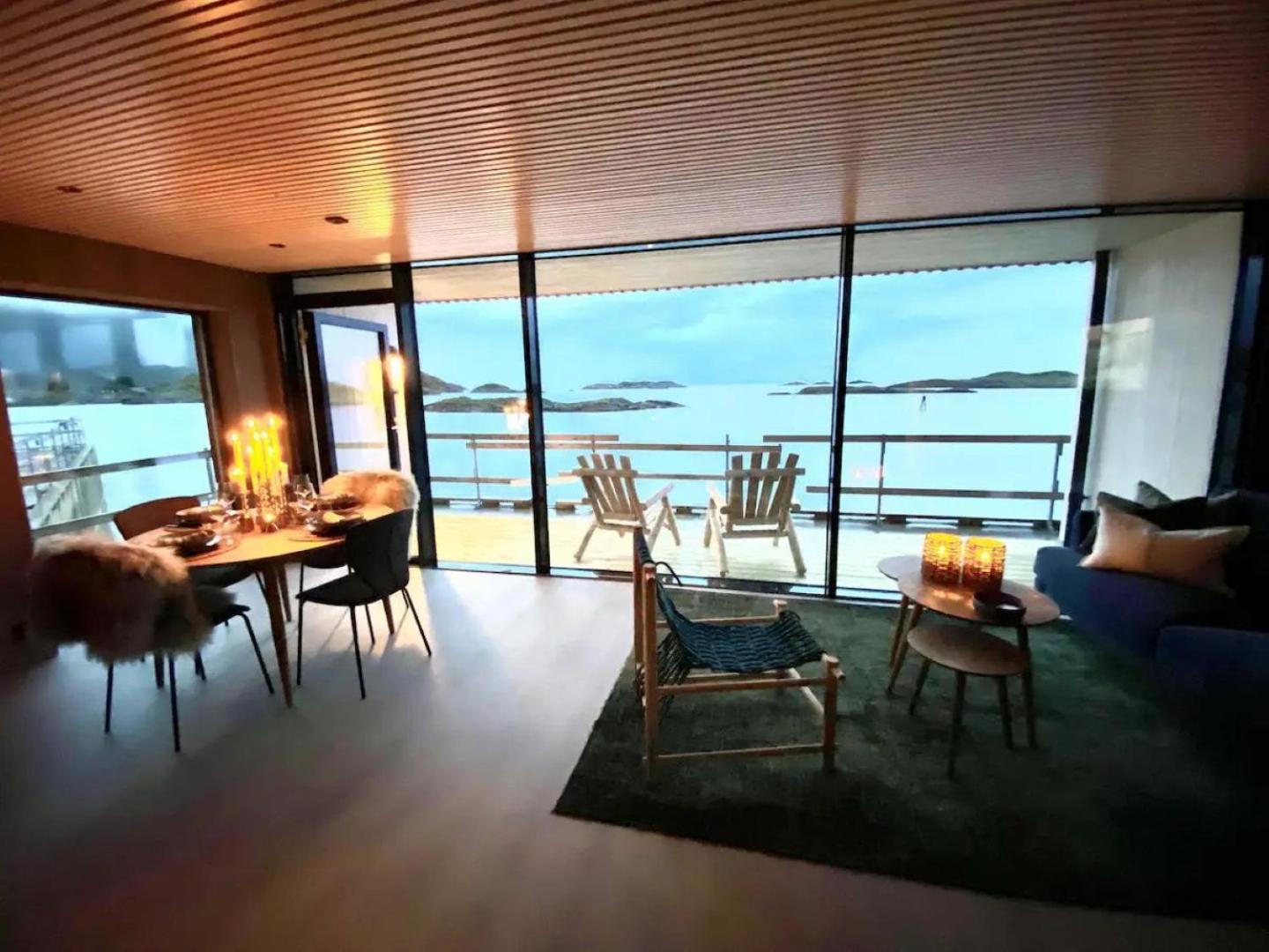 הנינגסבר Waterfront Apartment With Panoramic Sea View מראה חיצוני תמונה